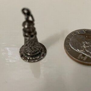 Sterling silver lighthouse charm